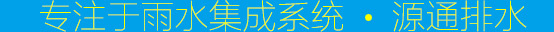 專注于雨水集成系統